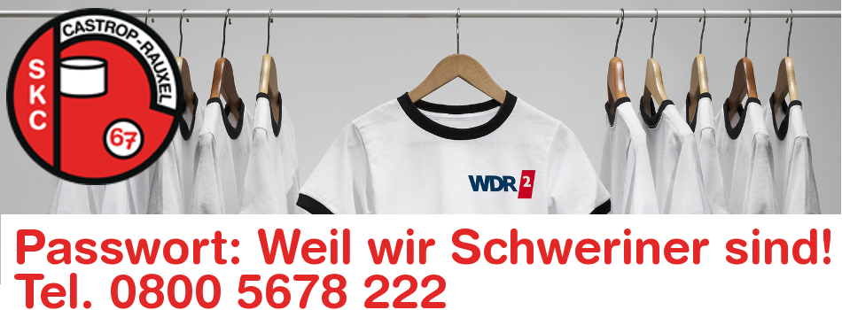 C-Jugend beim WDR2 Trikottausch