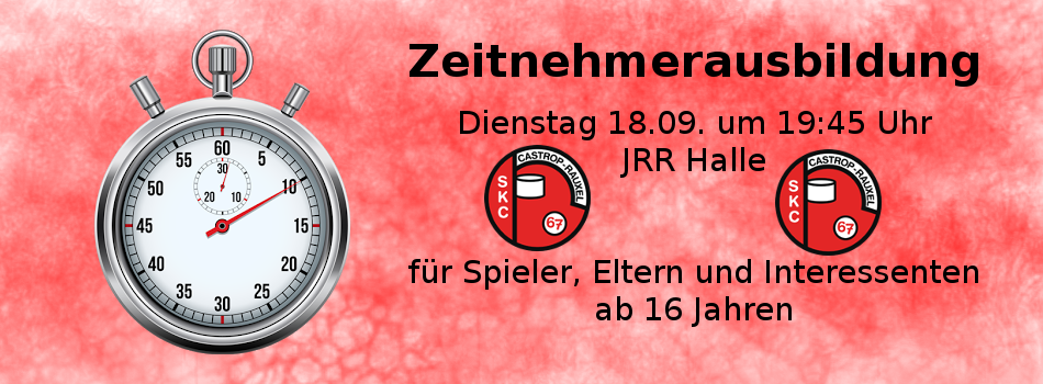 Neue Zeitnehmer gesucht